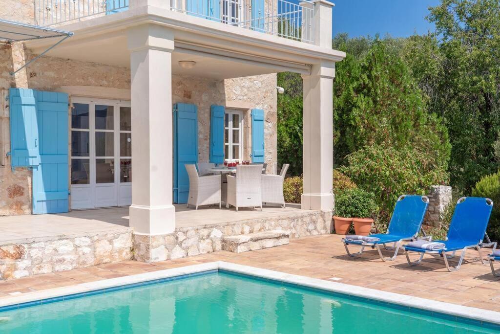 Villa Pelagos Tselendáta Buitenkant foto