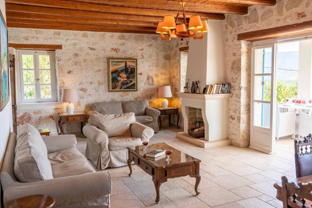 Villa Pelagos Tselendáta Buitenkant foto